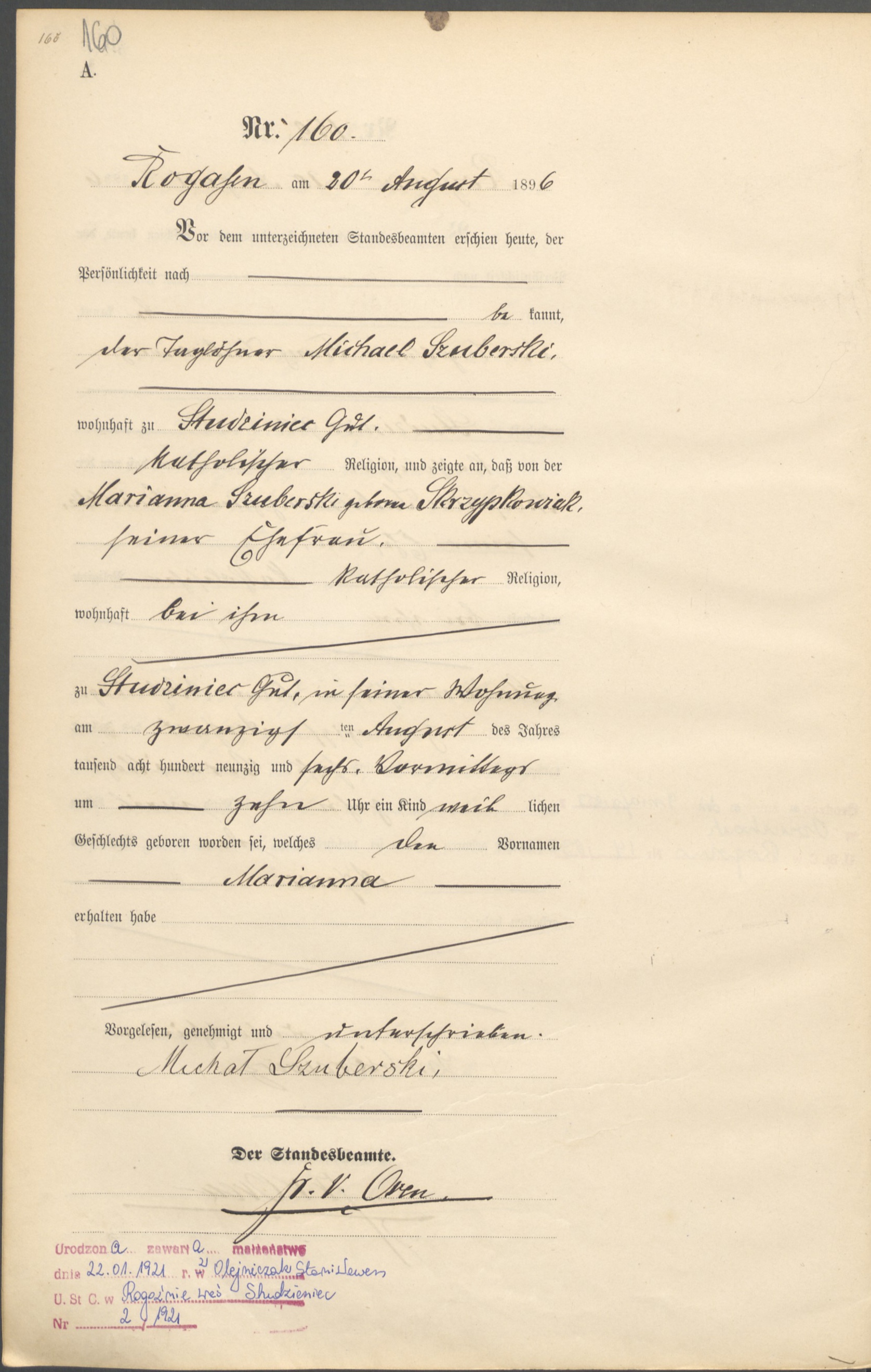 Dokument archiwalny